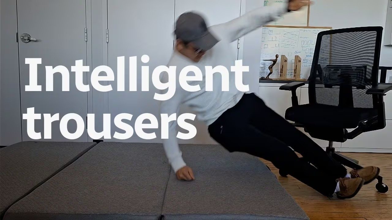 CBC television segment featuring the Air-Sequr smart garment